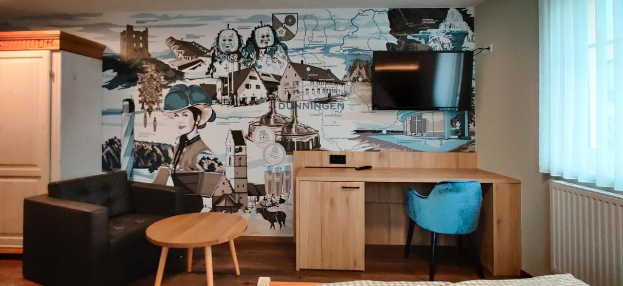 Braustube Wehle Hotel Dunningen Eksteriør billede